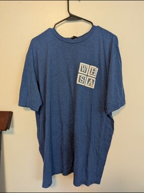 District Blue WSA Block Graphic Short-Sleeve Tee